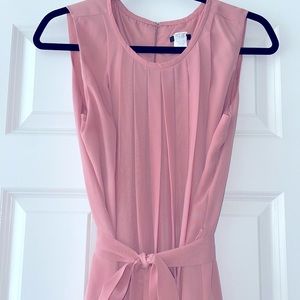 Ann Taylor Blush Pink Dress! Perfect for any occasion.